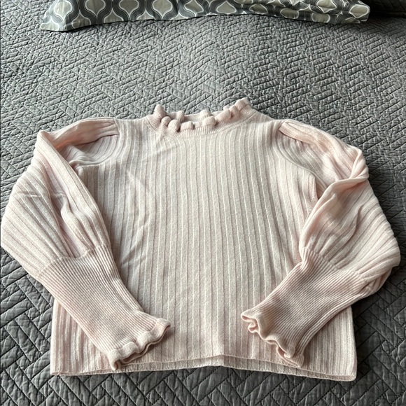The cashmere project Pink Ribbed Sweater sz S LNWOT - Picture 1 of 3